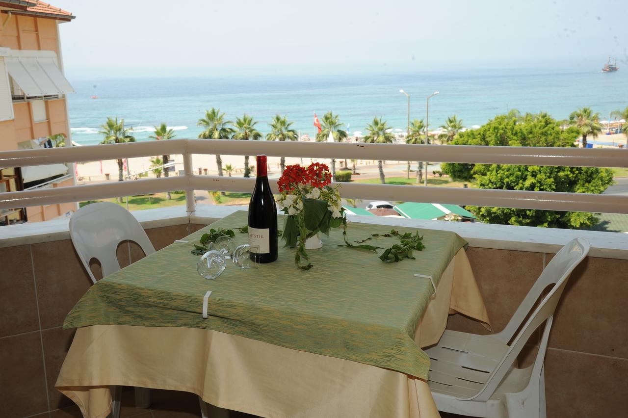 Akman Beach Apart Otel Alanya Exterior foto