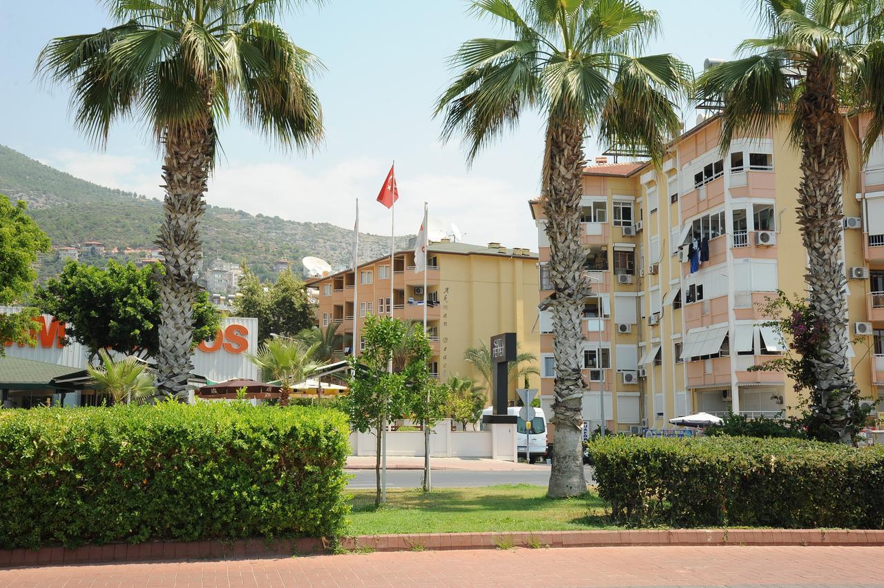 Akman Beach Apart Otel Alanya Exterior foto
